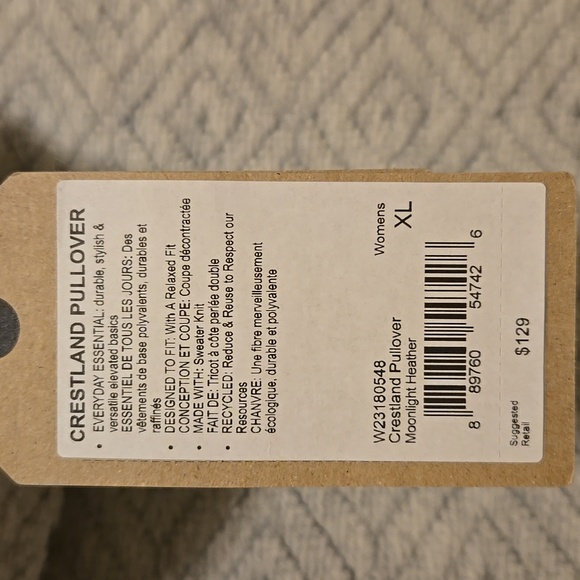 Prana Crestland Pullover XL - Picture 5 of 12